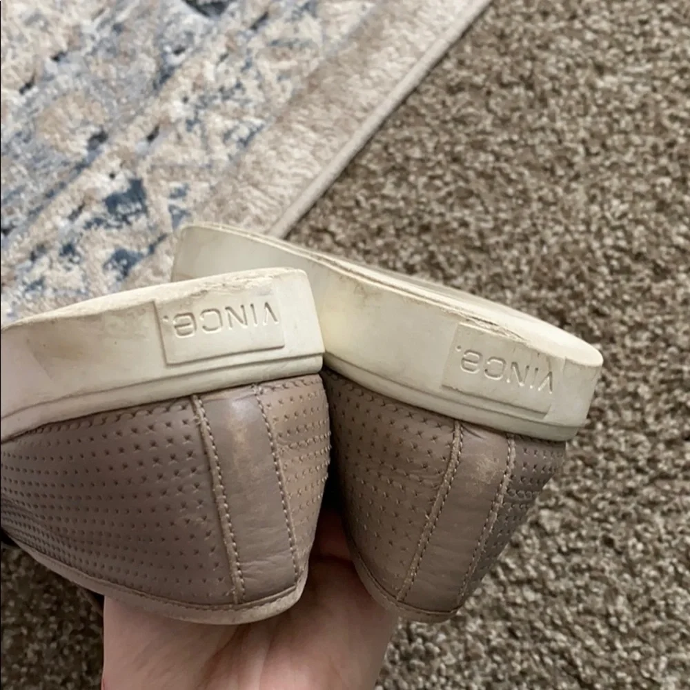 Vince Blair slip-on taupe beige sneakers - Picture 9 of 15